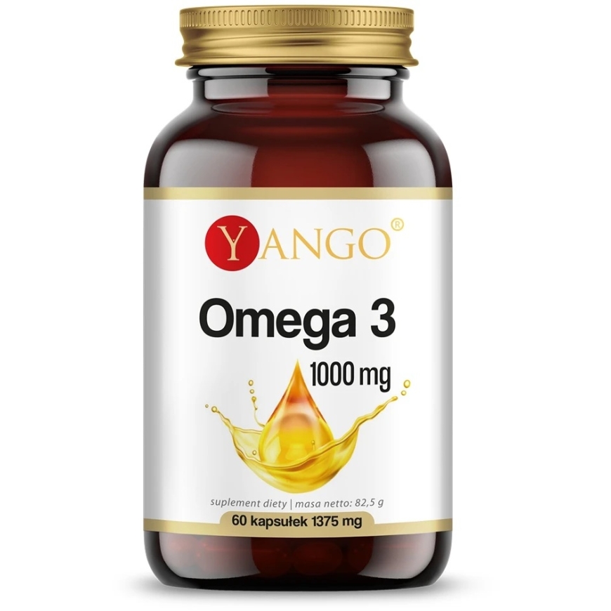Yango Omega 3 maisto papildas 60 kapsulių