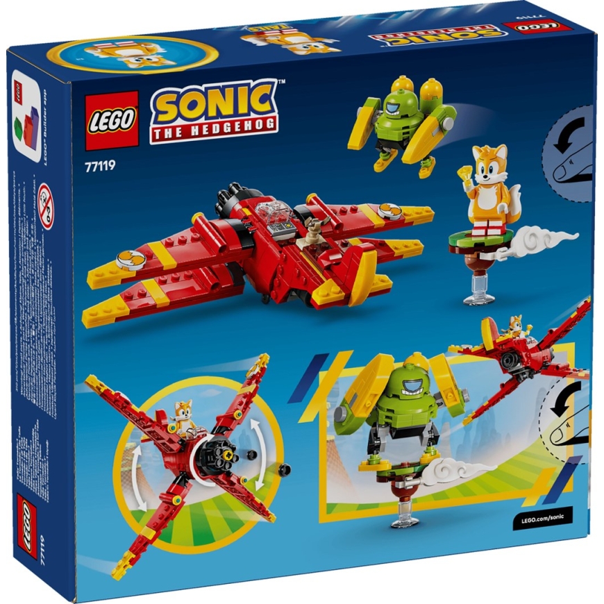 LEGO SONIC THE HEDGEHOG 77119 Tails and Tornado-1 – 2