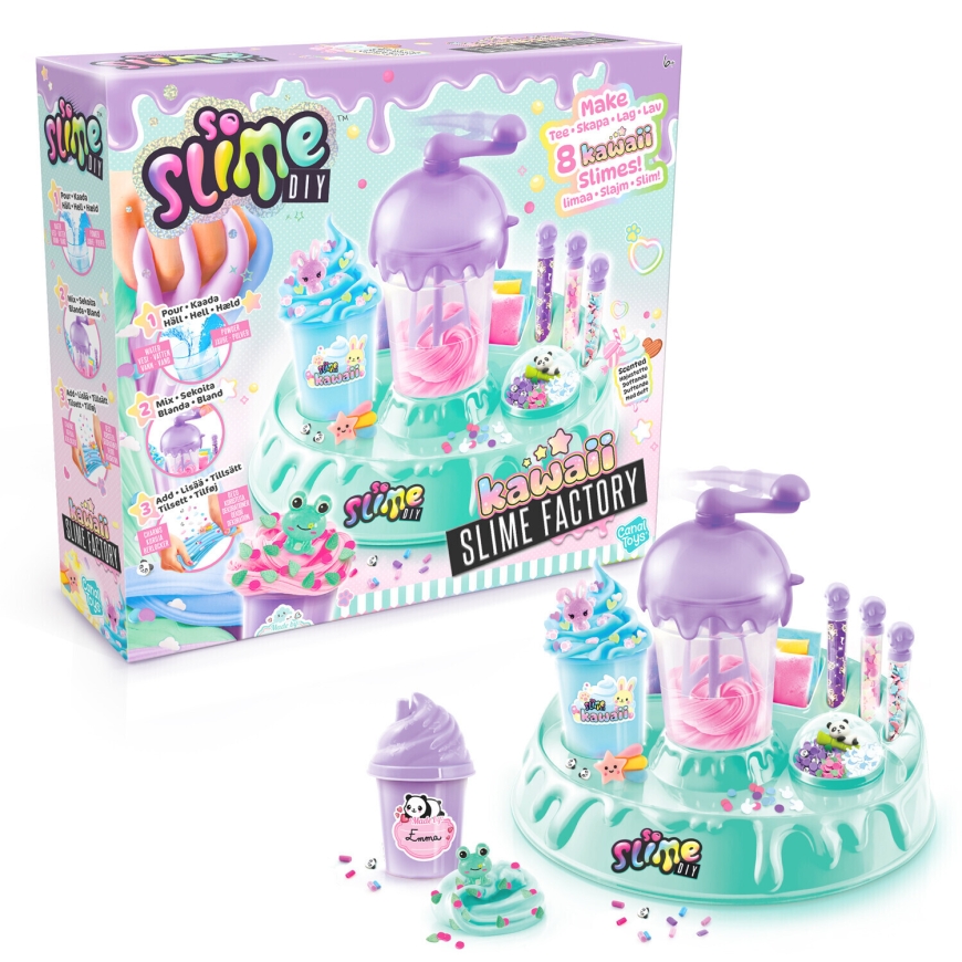 SO SLIME Kawaii limatehdas askartelusetti