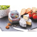 Fromagerie Milleret Мягкий сыр P'TIT Pilkas, с пеплом, 125г Fromagerie Milleret Мягкий сыр P'TIT Pilkas, с пеплом, 125г