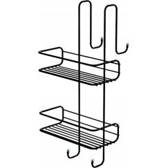 Gedy TITO SHOW CADDY HANG 2 BASK 22X24X49 BL