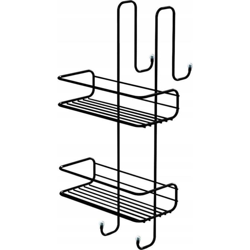 Gedy TITO SHOW CADDY HANG 2 BASK 22X24X49 BL