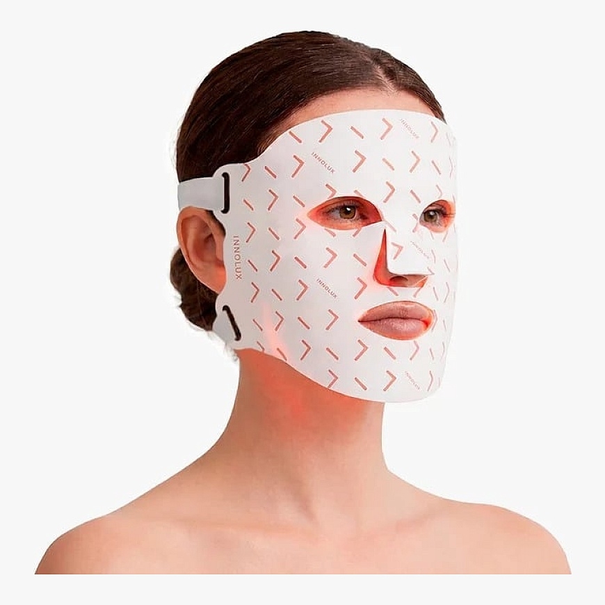 Innolux RED MASK punavalonaamio, baltas