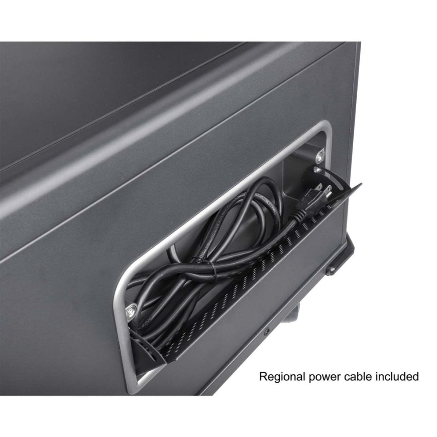 Manhattan Laptop Charging Cabinet Desktop via AC Adapter (EU) 20-bay, Install device's AC Adapter (power cables) into unit, Suit – 4