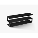 Norstone Esse 140 TV stand, satin black Norstone Esse 140 TV stand, satin black