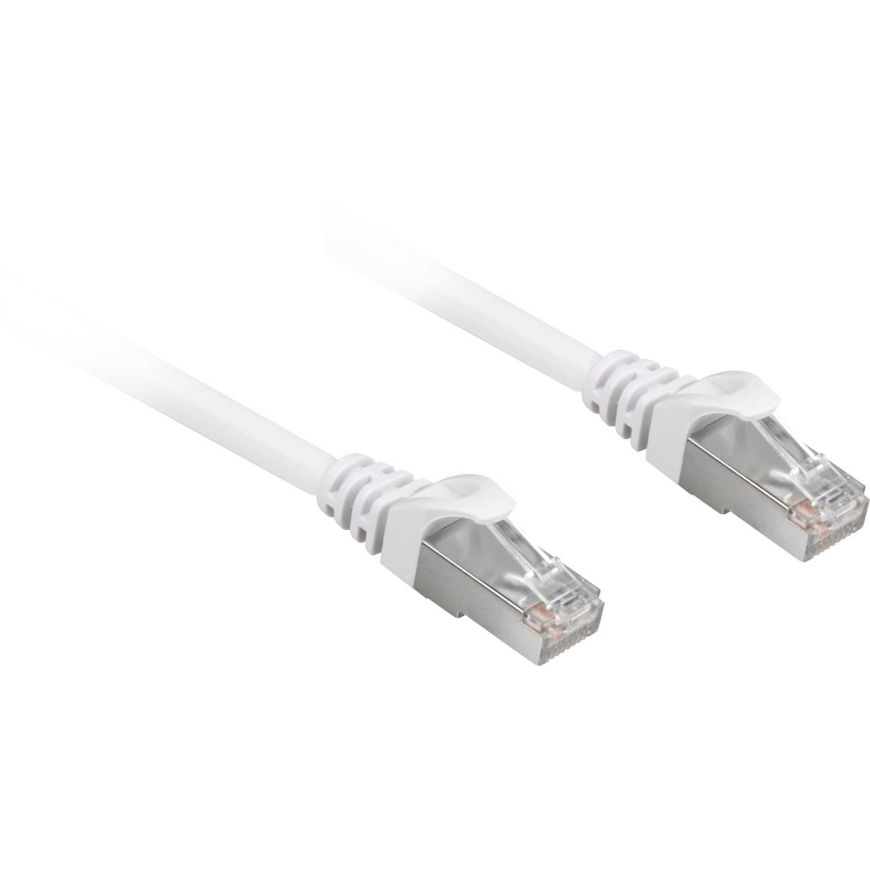 Сетевой кабель Sharkoon RJ45 CAT6a SFTP LSOH 3 м белый