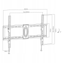 Fiber Mount Ergosolid Satt-2 - прочное регулируемое крепление для LCD LED телевизоров 32"-80"