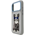 NIMMY case GLASSES COOL DOG IPHONE 18 Pro Max/17 Pro Max pelēks NIMMY case GLASSES COOL DOG IPHONE 18 Pro Max/17 Pro Max pelēks