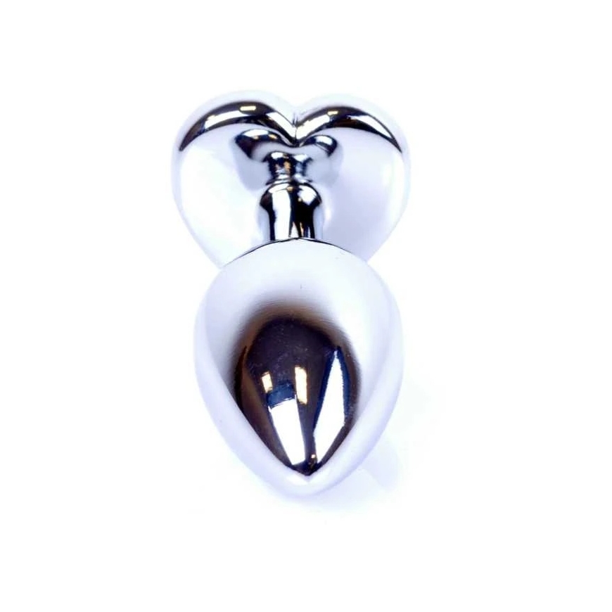 B Series Heavyfun Plug-Jewellery Hõbeda Süda PLUG - Tume Sinine – 4