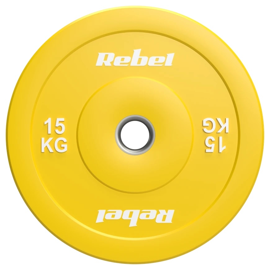 Olympia-kumipaino, BEAST-sarja, setti 2x15kg, aukko 51 mm, REBEL ACTIVE – 4