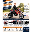 Bērnu elektriskais motocikls INJUSA Repsol 6V