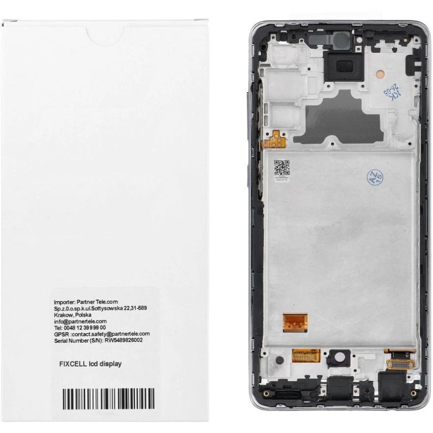 Oem REWA LCD экран SAMSUNG A72 4G OLED черный с рамкой – 4