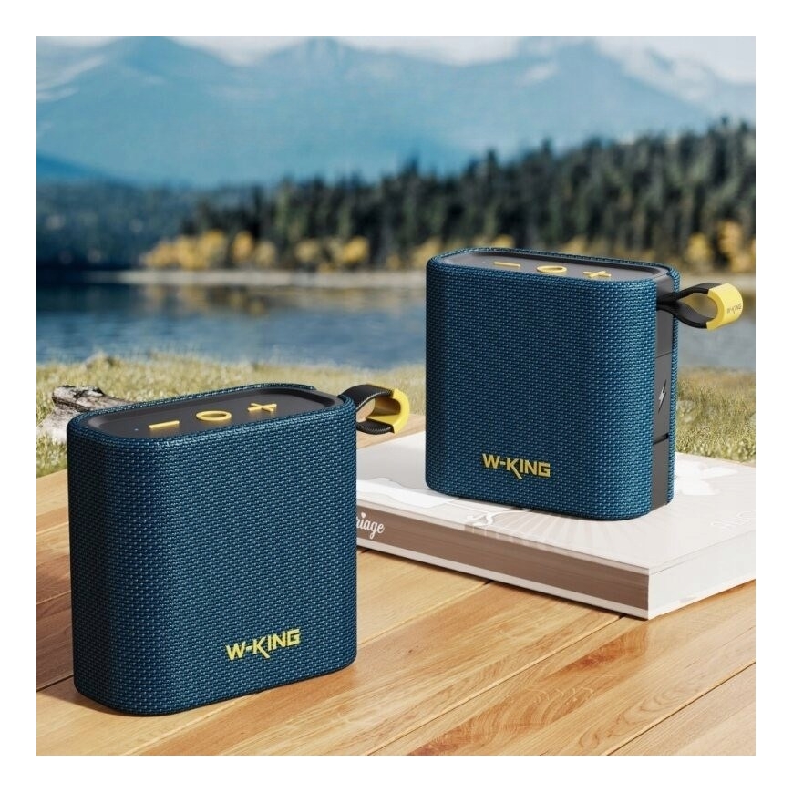 W-KING D2 Bluetooth bezvadu skaļrunis – zils – 3