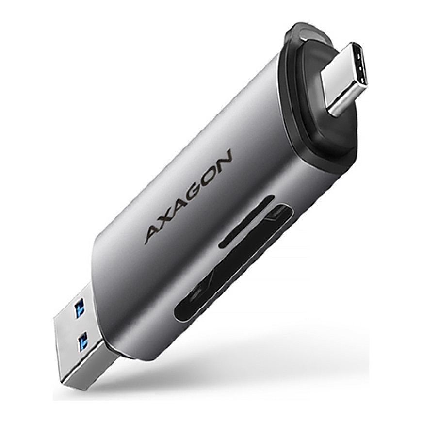 Axagon CRE-SAC kortinlukija USB 3.0 Type-A/Type-C Harmaa – 2