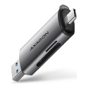 Axagon CRE-SAC SuperSpeed USB-C+USB-A card reader 5 Gbps