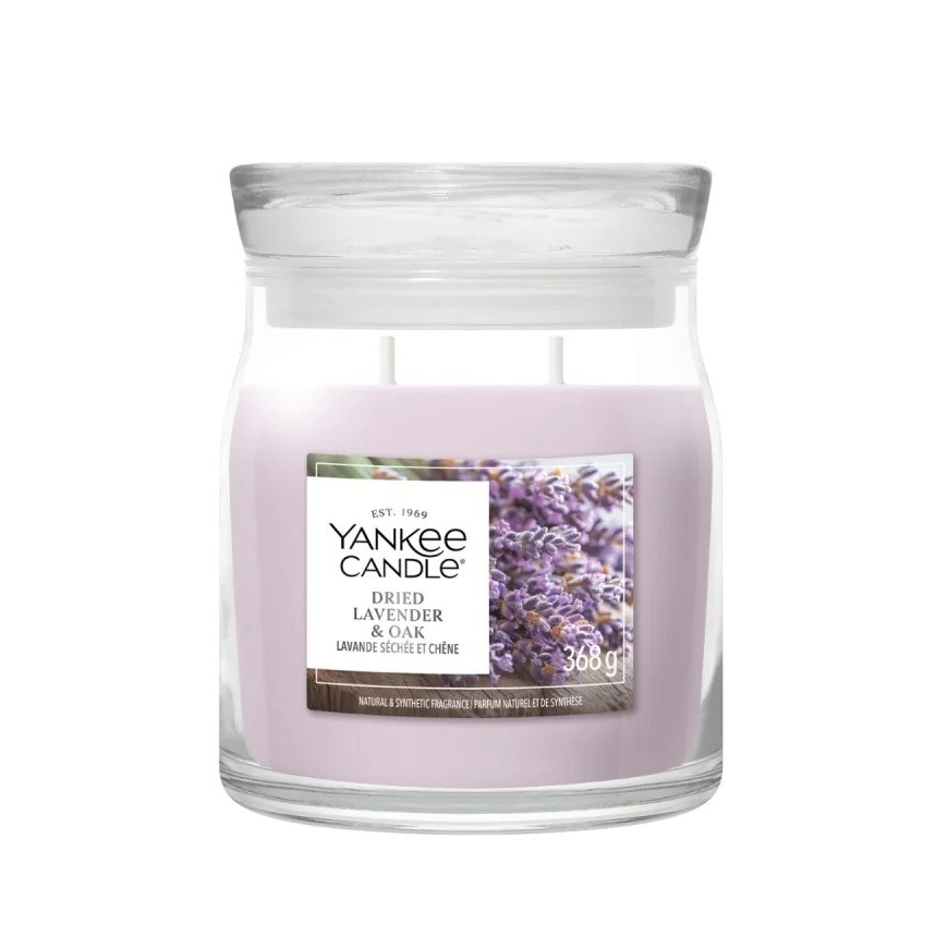 Aroomiküünal YANKEE CANDLE KUIV LAVENDLI JA TAMME 368 g keskmine
