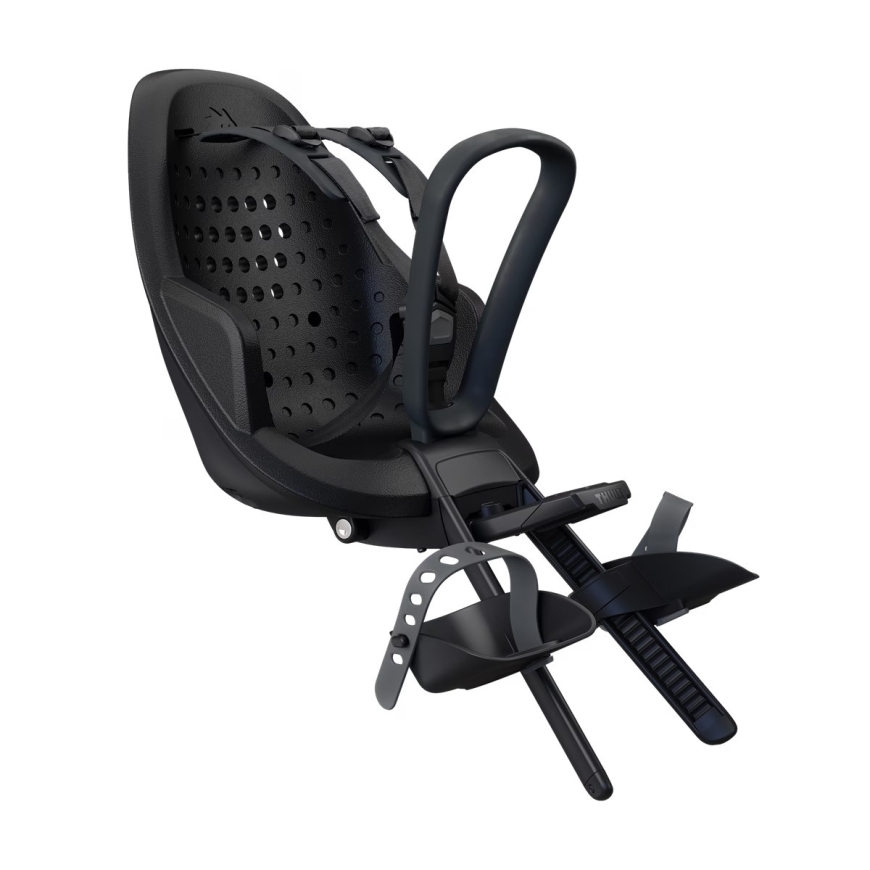 Thule Yepp 2 Mini bērnu sēdeklis, priekšējā piestiprināšana, pusnakts melna – 4