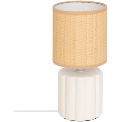 Lamp Keraminė lempa TYLIA, Ø 13 x 26.5 cm, balta