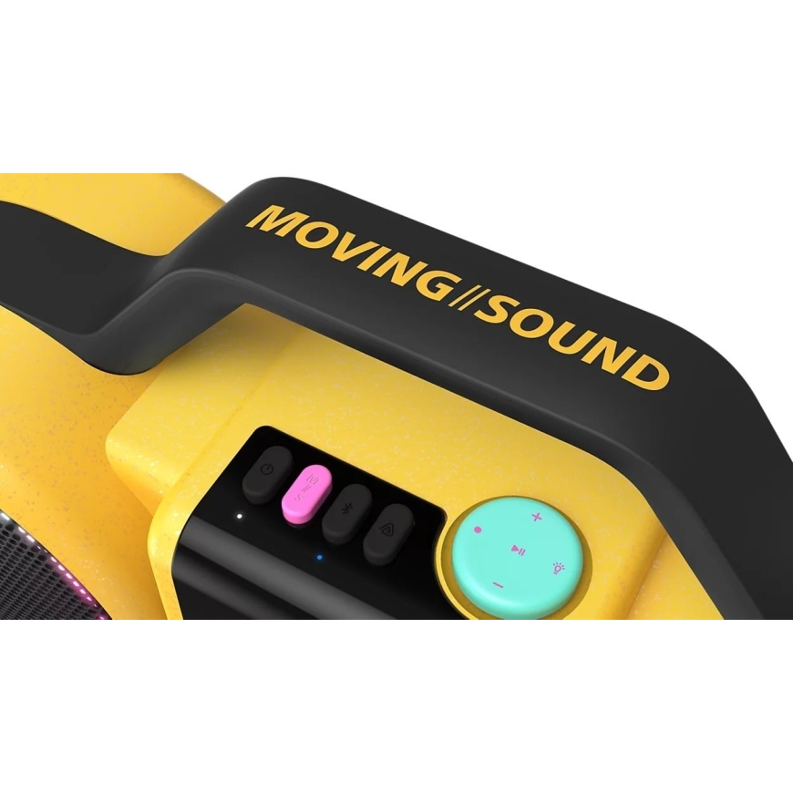 Philips Moving Sound The Roller TAMS60Y/00 kaasaskantav boomblaster, kollane – 4