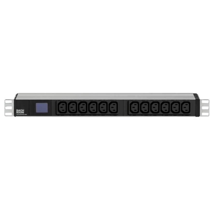 Bachmann 800.2055 BN0500 19" PDU 1HE 12x C13