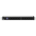 Bachmann 800.2055 BN0500 19" PDU 1HE 12x C13 Bachmann 800.2055 BN0500 19" PDU 1HE 12x C13