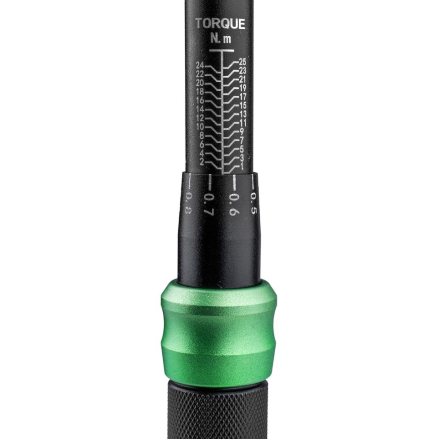 Momentatslēga 1/4" 1–25 Nm WUBER – 5