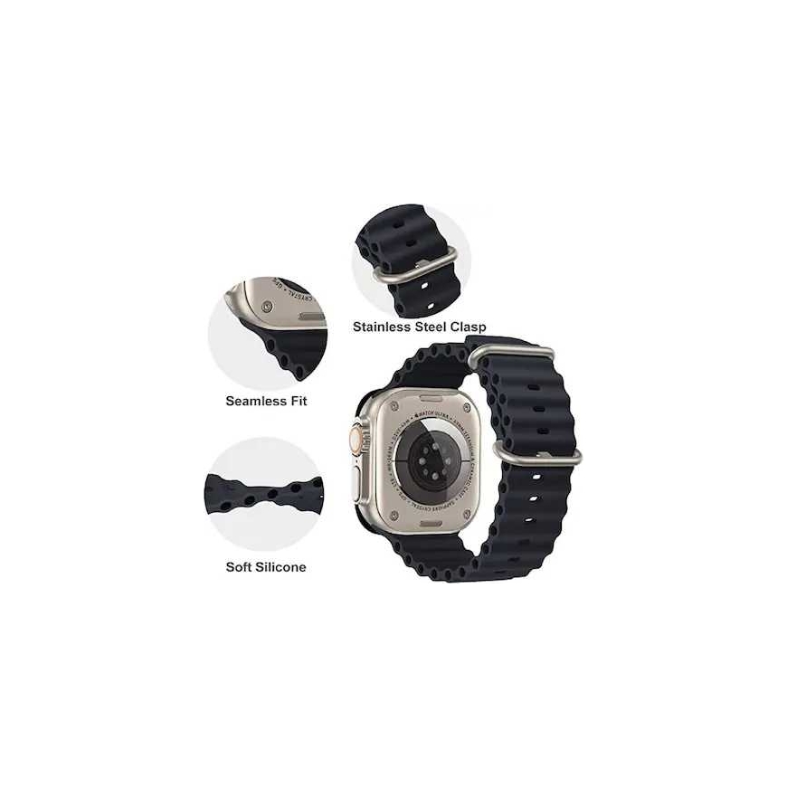 Riff Silikoonist rihm Apple iWatch seeriale 42 /44 /45 /49 mm