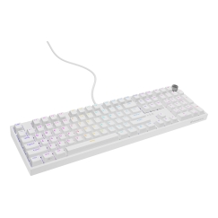 GENESIS THOR 404 klaviatūra Universalus USB QWERTY Anglų Balta