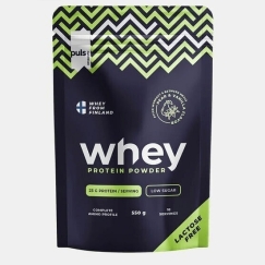 Puls Nutrition Whey proteiinijauhe, päärynä-vanilja, 550 g