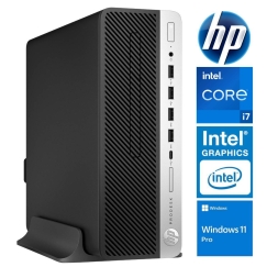 HP 600 G4 SFF i7-8700 16GB 256SSD M.2 NVME WIN11Pro