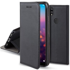 Huawei Y5 2019 / Honor 8S išmanusis magnetinis dėklas Juodas
