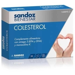 Sandoz Wellbeing Cholesterol Control 30 Capsules