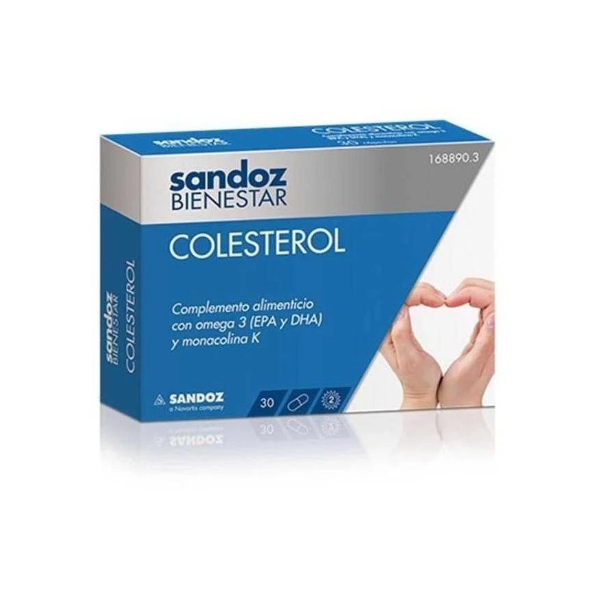 Sandoz Wellbeing Cholesterol Control 30 Capsules
