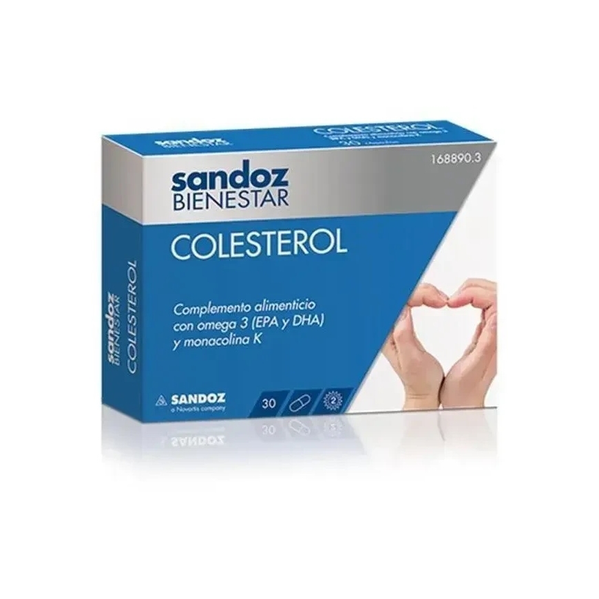 Sandoz Wellbeing Cholesterol Control 30 Capsules – 2