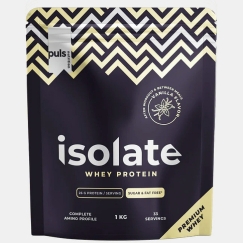 Puls Nutrition Whey Isolate heraproteiinijauhe, vanilje, 1 kg