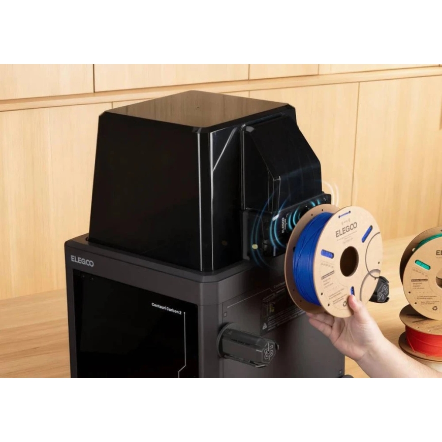 Elegoo PLA filaments 1.75mm 1kg - RFID - pelēks – 3