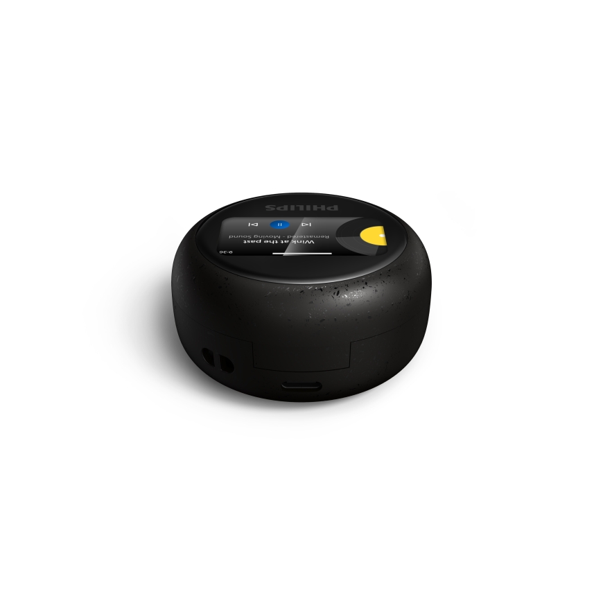 Philips TAMS3BK/00 Moving Sound Belaidės ausinės, juodos – 5