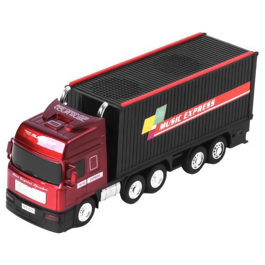 LTC Retro Wireless Speaker WS-528 Truck, 10 W, FM Radio, USB, TF, LED Display, 1500 mAh Battery, Black – 4