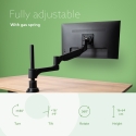 R-Go Tools Monitor arm R-Go Caparo Single, fully adjustable with gas spring, 3-9 kg load capacity, 1 R-Go Tools Monitor arm R-Go Caparo Single, fully adjustable with gas spring, 3-9 kg load capacity, 1