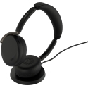 Jabra Evolve3 65 Flex LINK390A wireless headset and wireless charging dock, UC, black Jabra Evolve3 65 Flex LINK390A wireless headset and wireless charging dock, UC, black