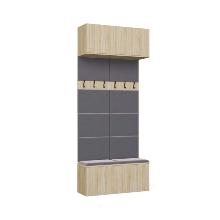 HAGA II 2W Wardrobe – Sonoma Oak