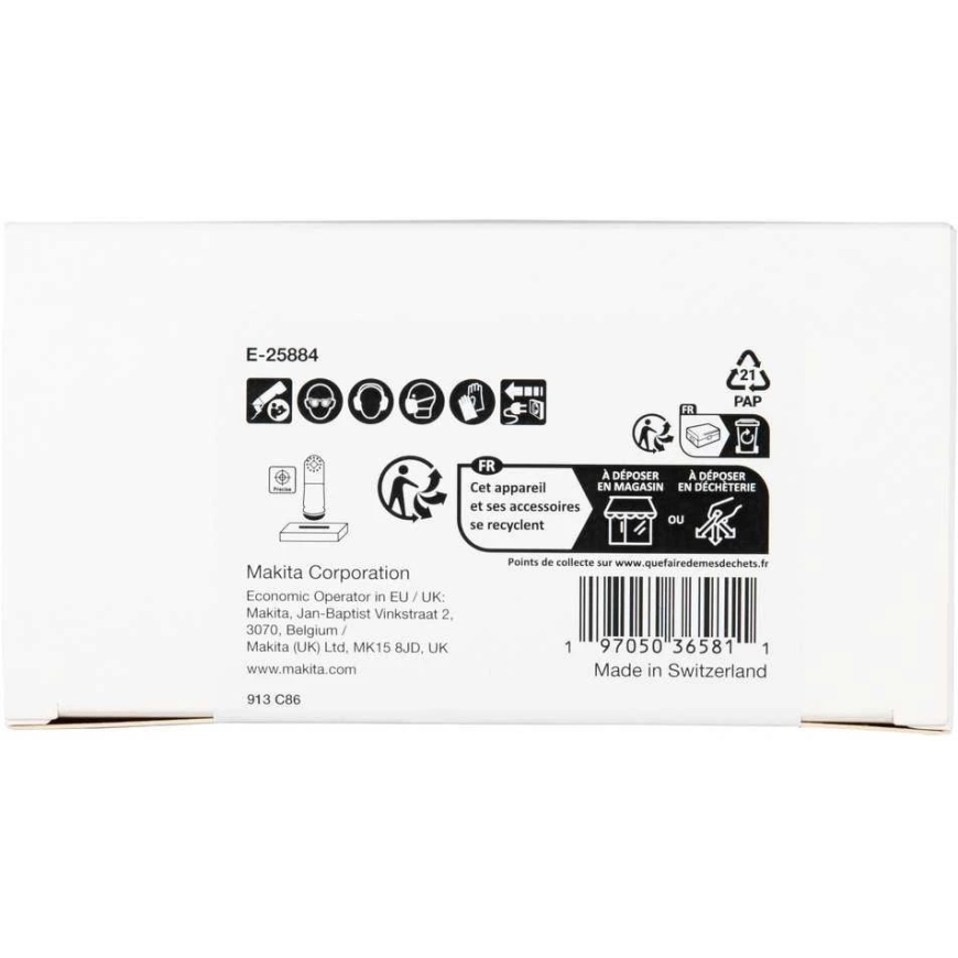 Makita 52mm Syväleikkurit, 18TPI MAM002 BIM, STARLOCK MAX, puulle, metallille, 25 kpl. E-25884 Starlock Max • 20 TPI • BiM • Puu – 3