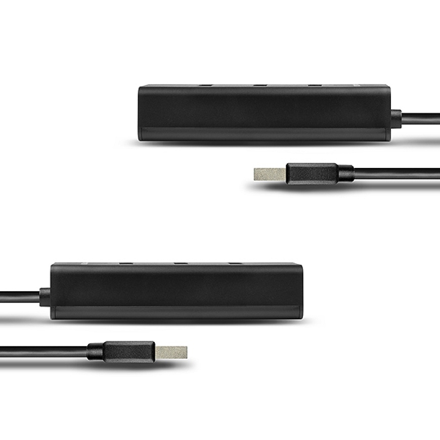 Axagon HUE-S2B sąsajos šakotuvas USB 3.2 Gen 1 (3.1 Gen 1) Type-A 5000 Mbit/ai Juoda – 4