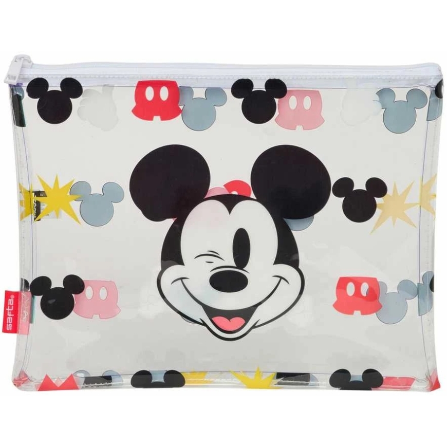 Safta Mickey Mouse Clubhouse Rantalaukku Värikäs Läpinäkyvä