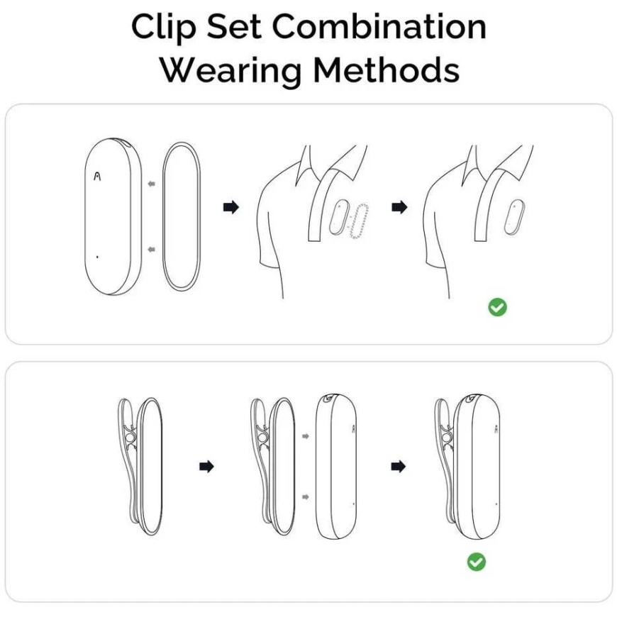 Diktophones Plaud NotePin Clip un magnētiskais pins - Saulrieta violeta – 5