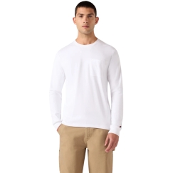 Vyriški marškinėliai Champion LS Tee balta 222507 WW001 (L)