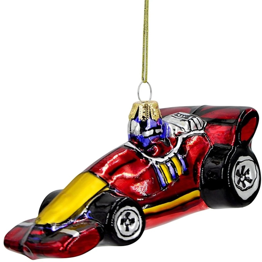 Edelman Eglutės žaisliukas forminis stiklinis Bolid 13 x 7 x 6,5 cm MICA – 4
