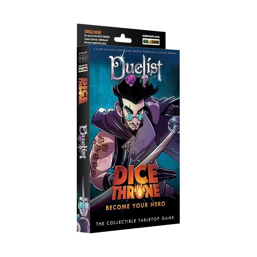 Roxley Games Dice Throne: Duelisti kangelaste komplekt