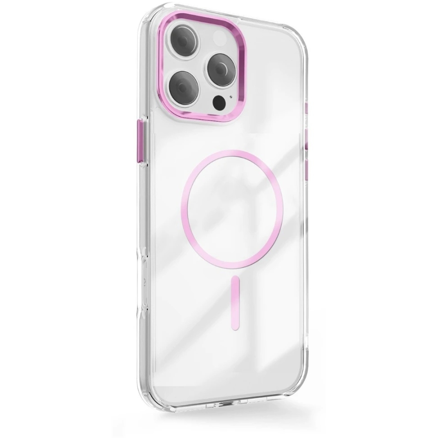 „Mocco Clear Thin Mag“ maciņš, kas paredzēts Apple iPhone 17 Air, zils – 2