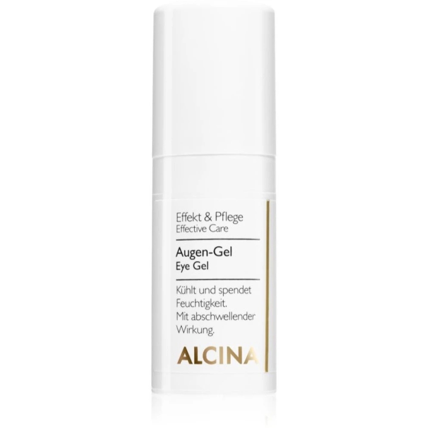 Alcina Effective Care Eye Gel atvēsinošais acu želeja, 15 ml – 2